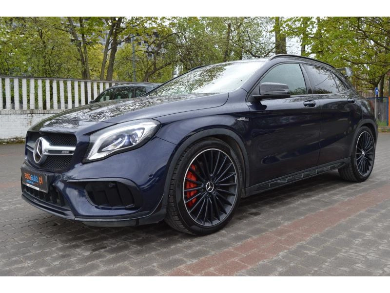 Mercedes GLA 2017 prod. AMG, SALON PL, BEZWYPADKOWY, PO PRZEGLĄDZIE