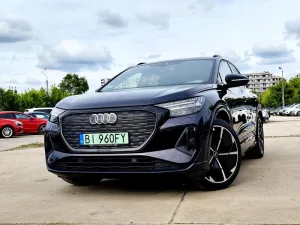 Audi Q4 2021 prod. / 2022 1rej. Sline*Gwarancja2027/150kkm*1Wł*Fvat23%*Zasięg400km*Panorama*Keylles