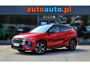 Hyundai TUCSON 2024 prod. / 2024 1rej. Bezwypadkowy • Salon PL • Hyundai Tucson 1.6 T-GDi HEV N-Line • Automat • Hybryda • LED • Kamera • VAT 23%