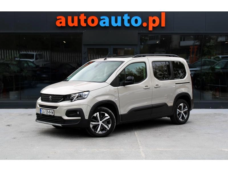 Peugeot Rifter 2022 prod. / 2022 1rej. Bezwypadkowy • Salon PL • Peugeot Rifter 1.2 PureTech GT • Automat • 2022 • 62 000 km • VAT 23%