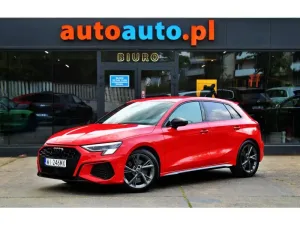 Audi S3 2023 prod. Bezwypadkowy! Kupiony w polskim salonie! Serwisowany! VAT23%!