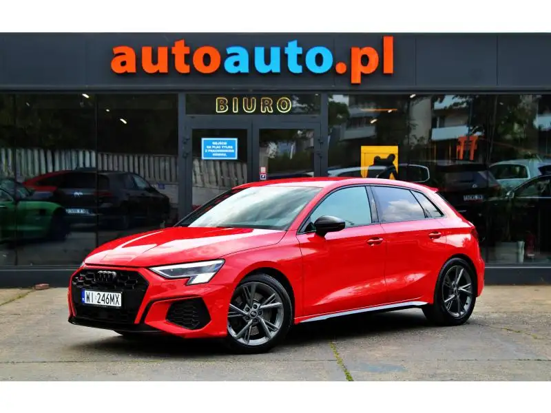 Audi S3 2023 prod. Bezwypadkowy! Kupiony w polskim salonie! Serwisowany! VAT23%!